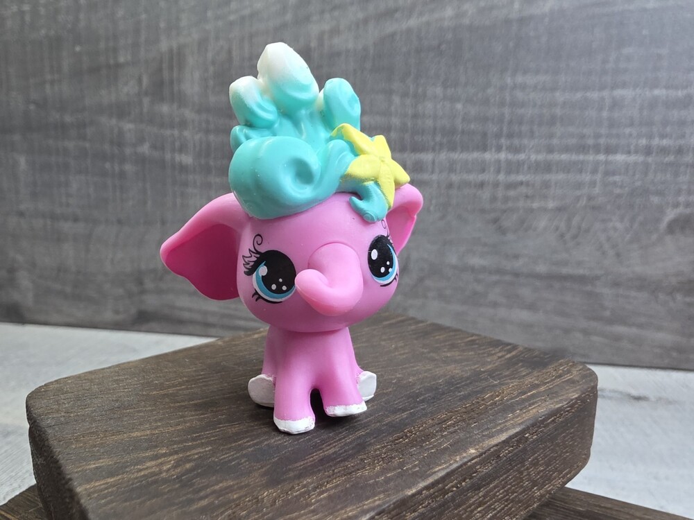Blume Petal Pets: Pink Elephant Rotating Head Replacement Toy g58